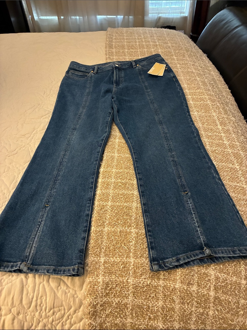 MICHAEL Michael Kors Indigo Flare Jeans